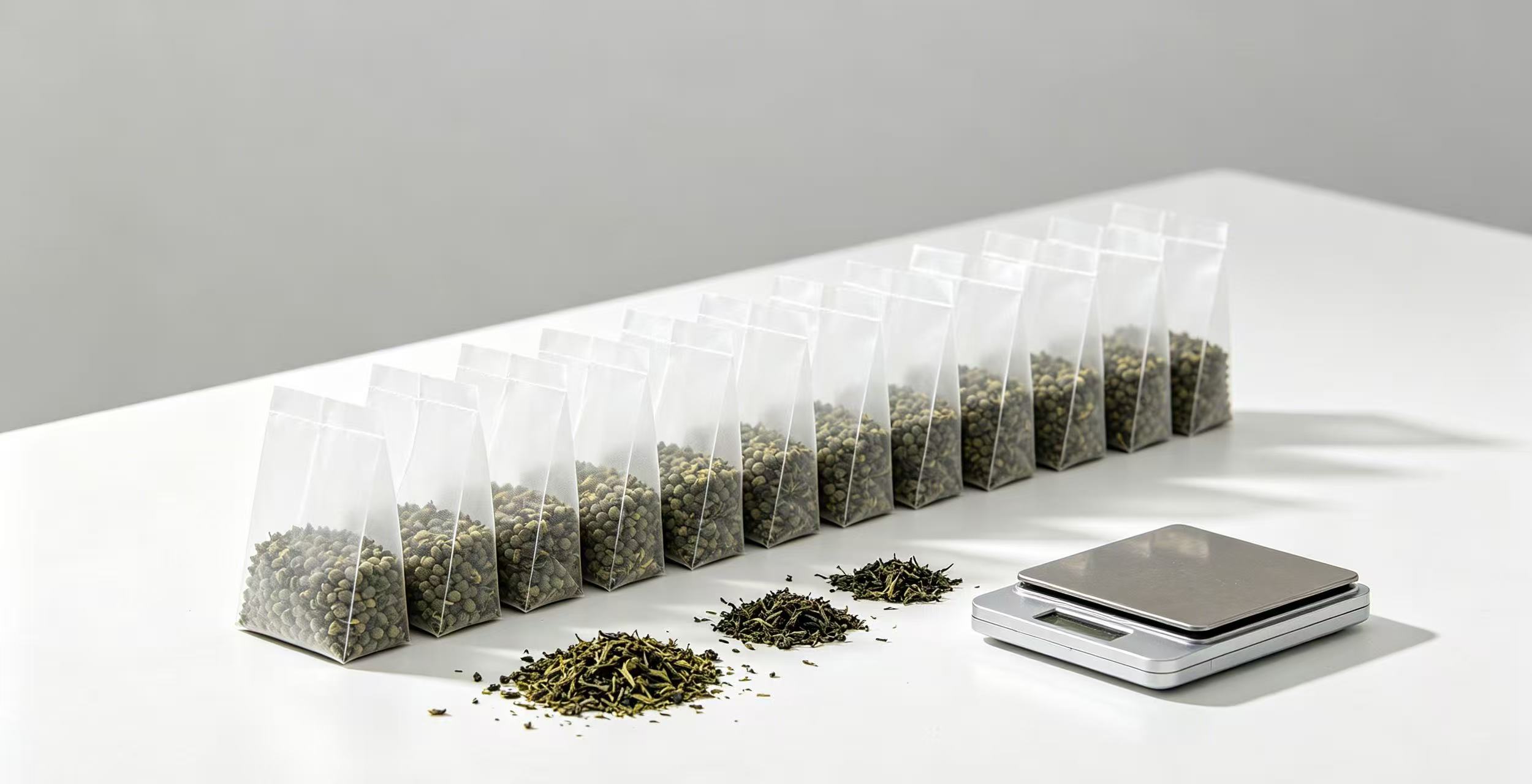 Stabil volumetrisk te-vægte- og påfyldningsmaskine med lav fejl, Kina reducerer spild af te-råmateriale globalt