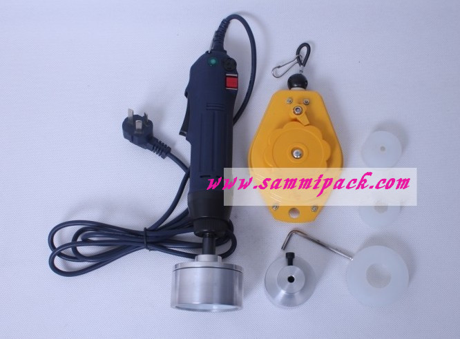 Hand hand electric screw capper