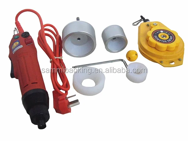 Hand held electric capping machine